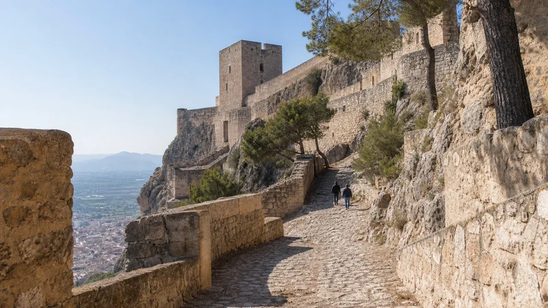 Recorrido interior del Castell de Xàtiva