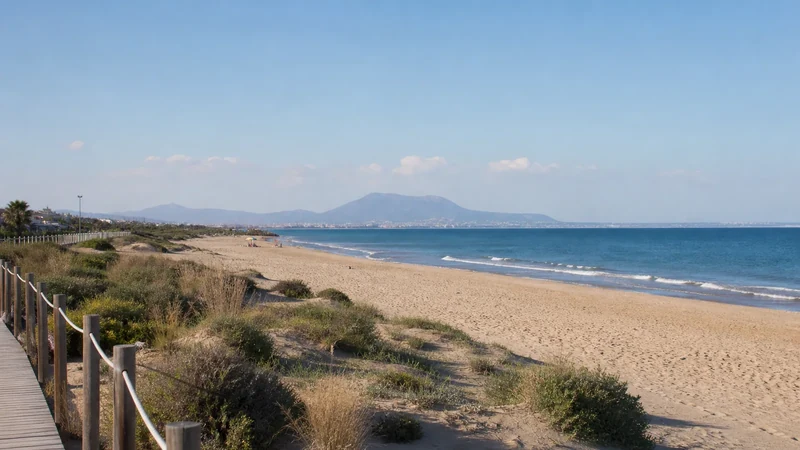 Playa de Aigua Blanca en Oliva