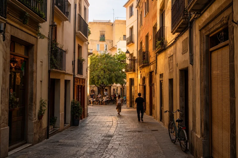 Calle del barrio del Carmen