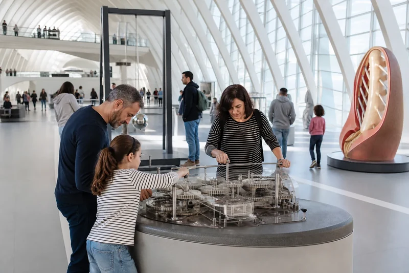 Experiencia en un museo de ciencias
